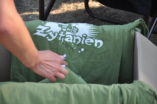 Impressionen Zytanien 2016 - Die Kult - T-Shirts "ZYTANIEN" hergestellt von Frank Ginnow