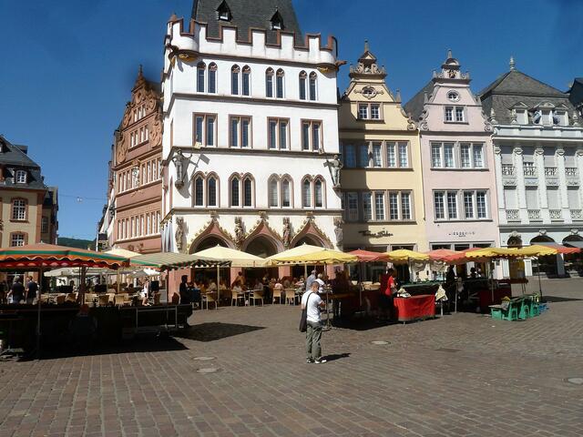 Markt in Trier.