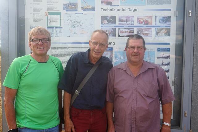 Gerald Sommer, Heiner Scholing und Mar-Heinz Marheine.