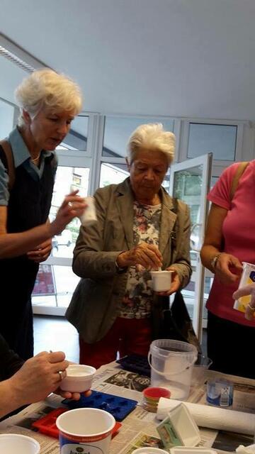 Zinnober-Aktion: Samstag, 3. September 2016 | 14:30 Uhr - In Form gießen. - GEDOK Galerie.