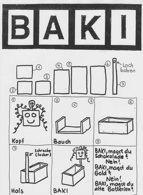 Bastelanleitung für die BREMER SCHULKISTE (BAKI)