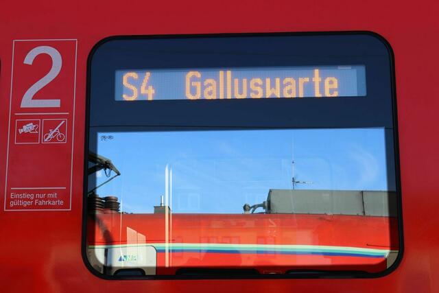 Zielanzeige mit altem Anzeigeformat