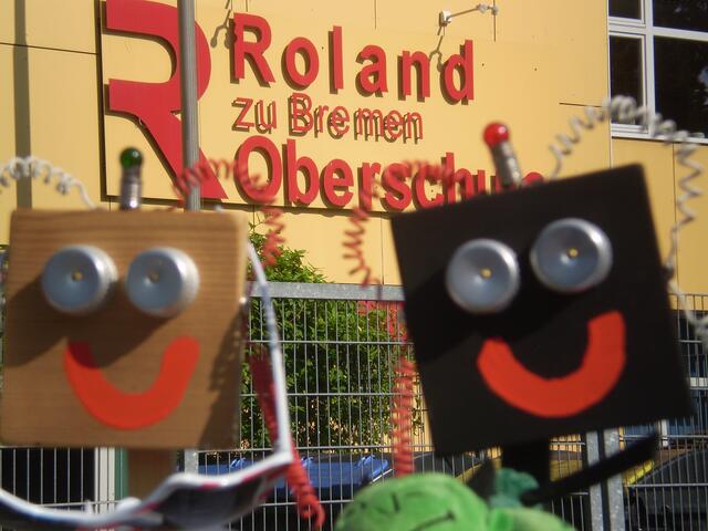 Obama-BAKI am 8. September 2016 vor der Roland zu Bremen Oberschule