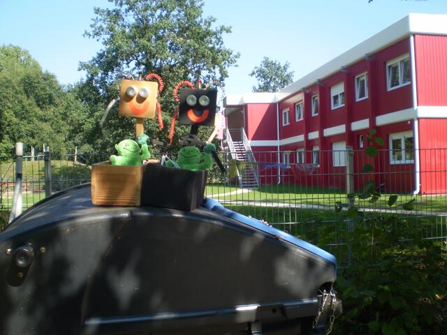 Blick auf die Schule 011 in Bremen-Tenever am 8. September 2016