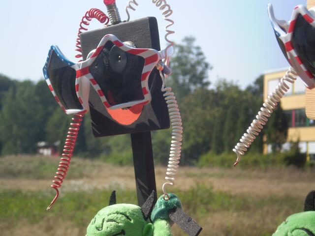 Blick auf das Übergangswohnheim Andernacher Straße 8 in Bremen-Tenever am 8. September 2016