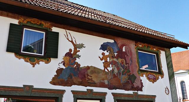 Lüftelmalerei im Allgäu