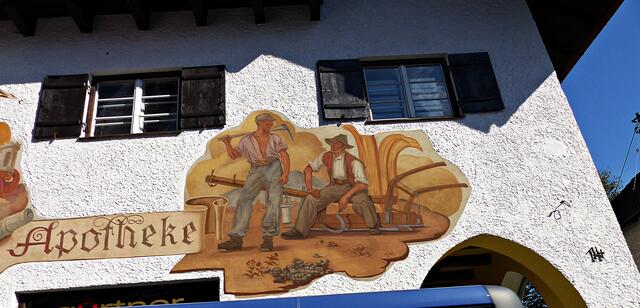 Lüftelmalerei im Allgäu