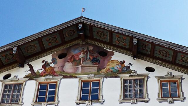 Lüftelmalerei im Allgäu