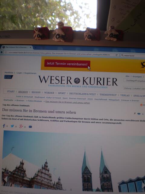 "Das müssen Sie in Bremen und umzu sehen"