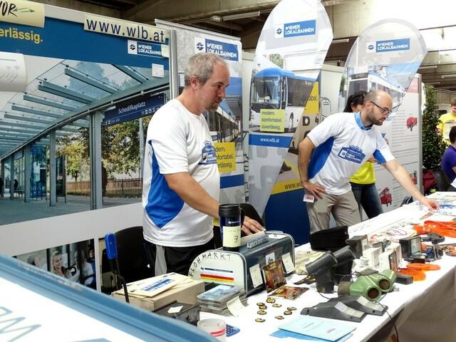Tramwaytag Wien 2016 - Stand der Wiener Lokalbahnen AG.