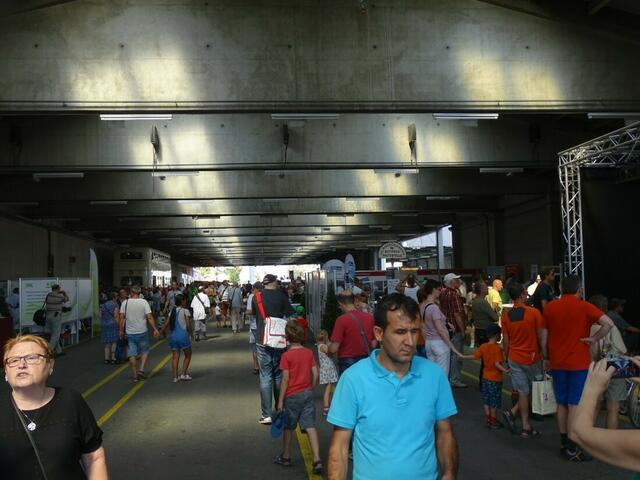 Tramwaytag Wien 2016 - Hier ließ der Ansturm schon etwas nach, als ich kam, war es voller!