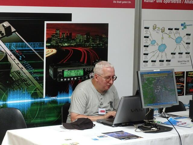 Tramwaytag Wien 2016 - Die Sektion Amateurfunk des Kultur- und Sportvereines der Wiener Linien.