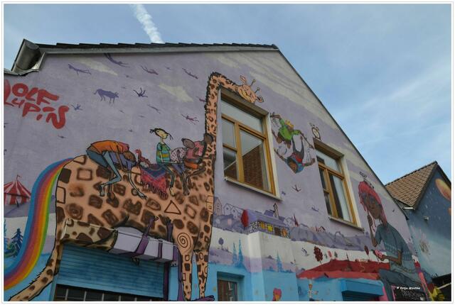 Graffiti auf dem FAUST-Gelände in Linden-Nord (Foto: Katja Woidtke)