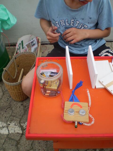 Bremen, 11. September 2016: Blick auf den BAKI-Basteltisch