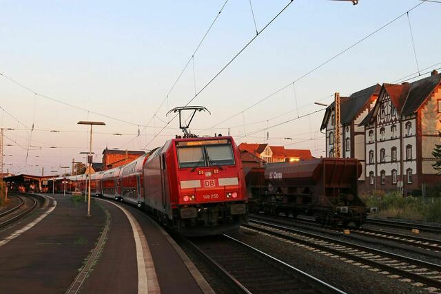 Der RegionalExpress fährt nach Frankfurt statt Kassel.