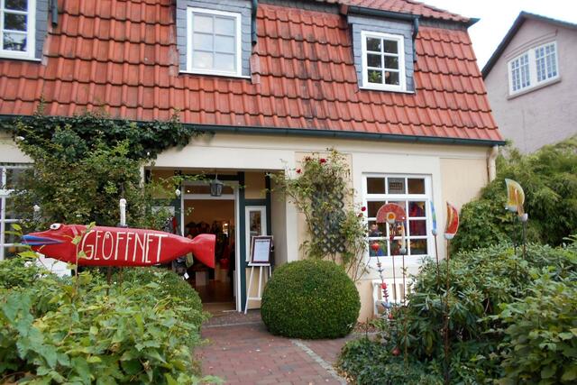 Fast in jedem Worpsweder Gebäude befinden sich Galerien, Kunsthandlungen oder Museen. | Foto: Elke Uhrner
