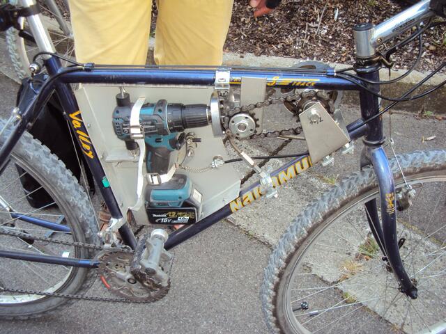 Dillingen; Elektroantrieb eines Radlers