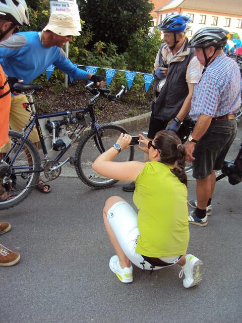 Dillingen; Elektroantrieb eines Radlers