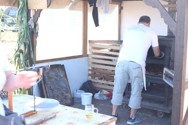Brot in Handarbeit.