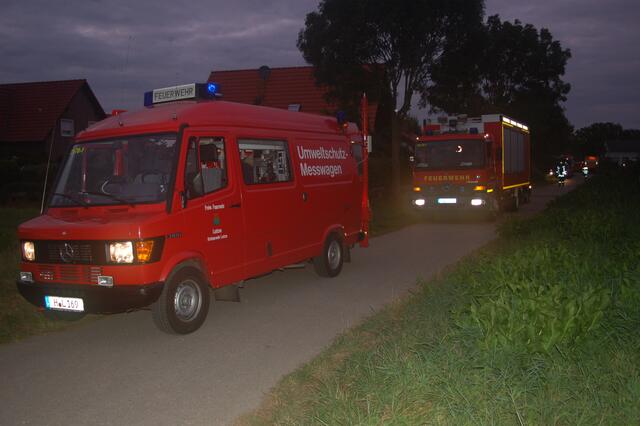 Gefahrgutzug vor Ort