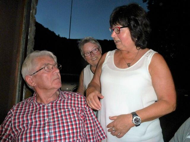 Ein Besuch vom anderen Tisch,wer hätte das gedacht.