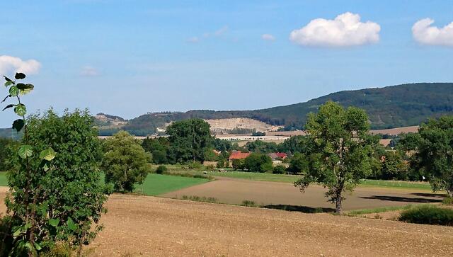 Blick in die Landschaft vom Ith aus