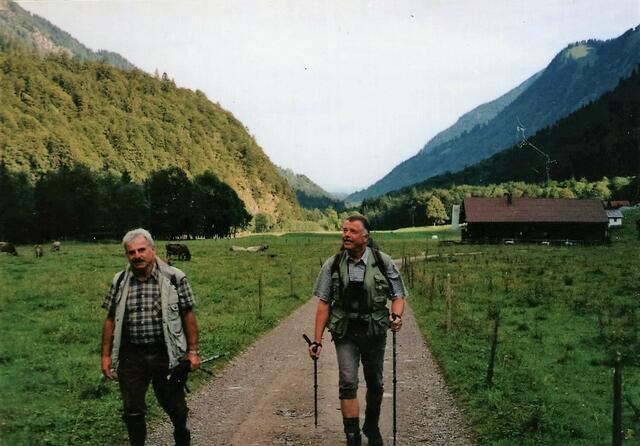 Soeben Spielmannsau verlassen.