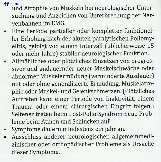 Spätfolgen ff