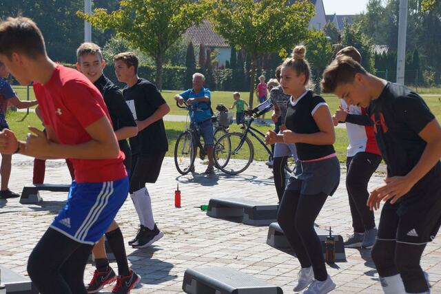 Athletiktraining beim Trainingscamp