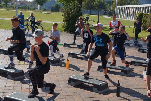 Athletiktraining beim Trainingscamp
