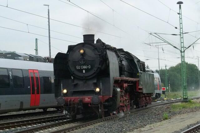 50 1380-0 Umetzung im Bhf Großheringen 1.10.2016