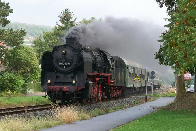 50 1380-0 Durchfahrt im Hp Balgstädt 1.10.2016