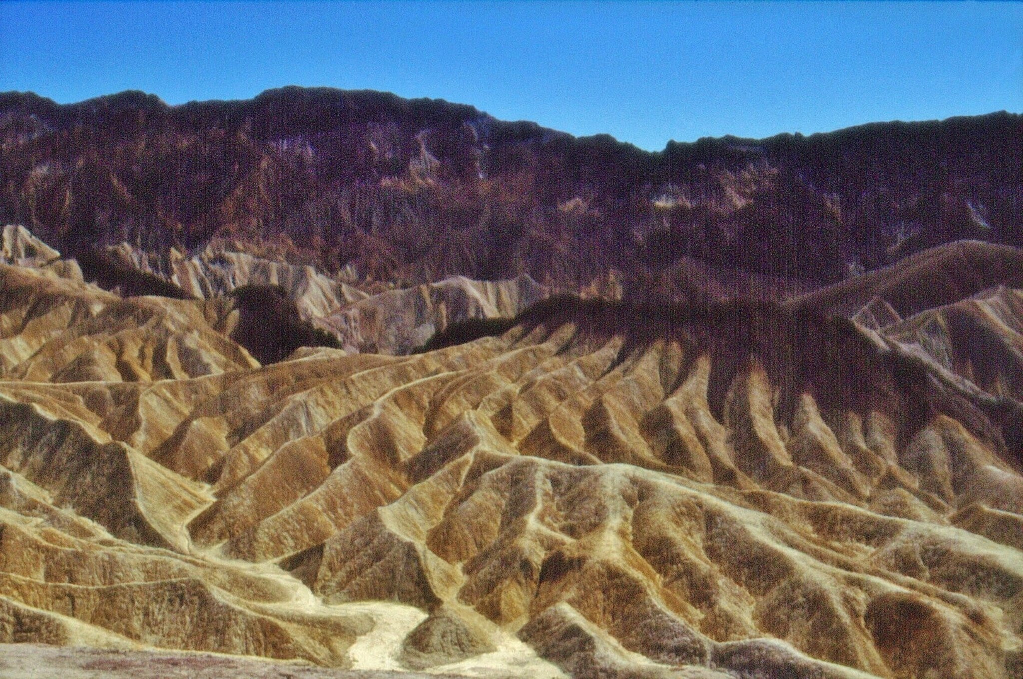 Zabriskie Point, eine skurrile Kulisse für einen typischen Siebziger