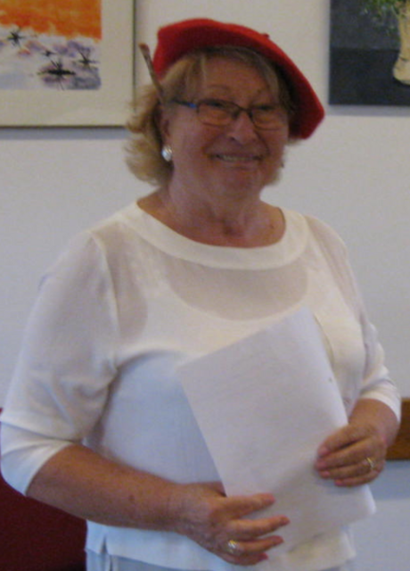 Beate Kraft, alias "Piäär" - der Maler... | Foto: Otto Müller