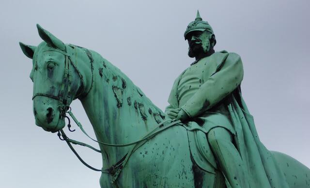 700 Jahre später aber auch Wilhelm I., Deutschlands erster Kaiser.