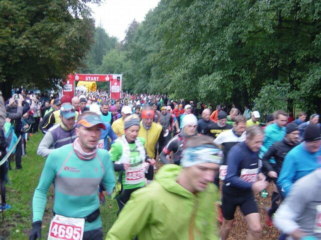 Teilnehmer am Brocken-Marathon 2016.