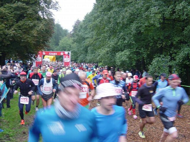 Teilnehmer am Brocken-Marathon 2016.