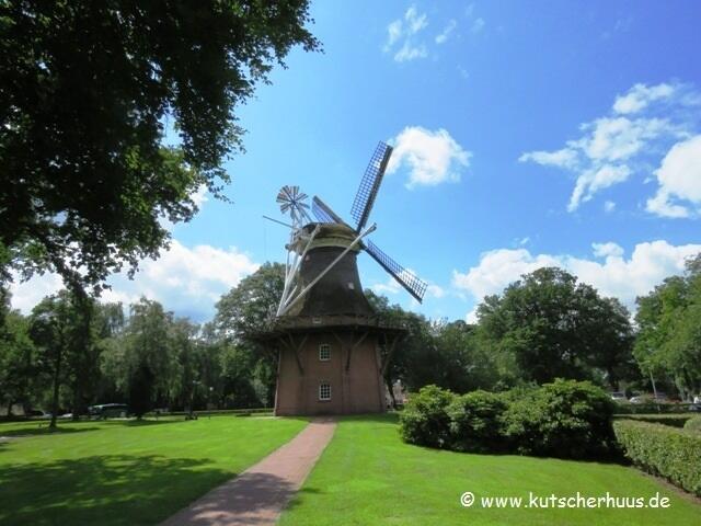Eine Mühle im Kurpark von Bad Zwischenahn ...