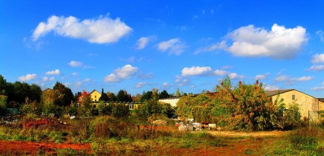 Panorama - Herbstbilder aus Nebra - mit Farbverstärkungsfilter vom 15.Oktober 2016 !