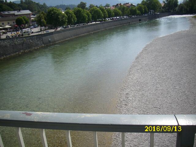 Die Isar in Bad Tölz!
