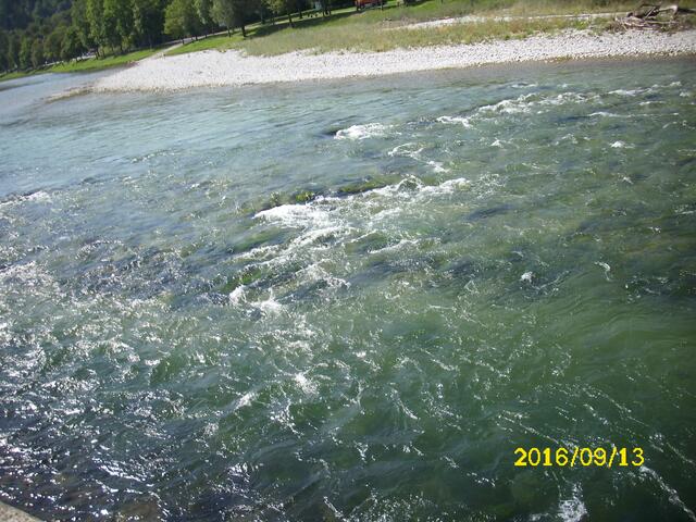 Die Isar in Bad Tölz!