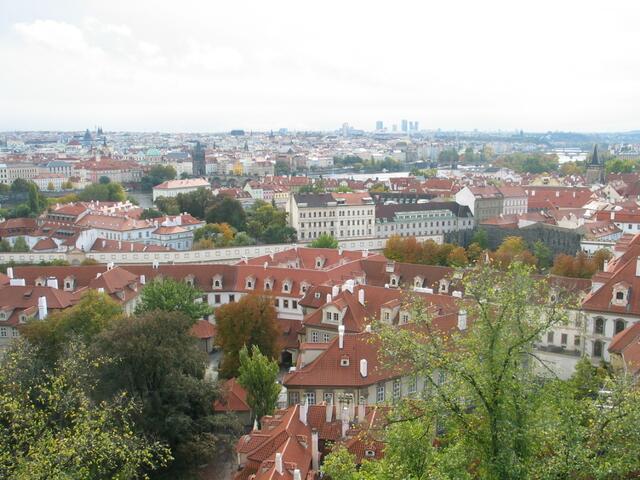 Blick auf die "Goldene Stadt".