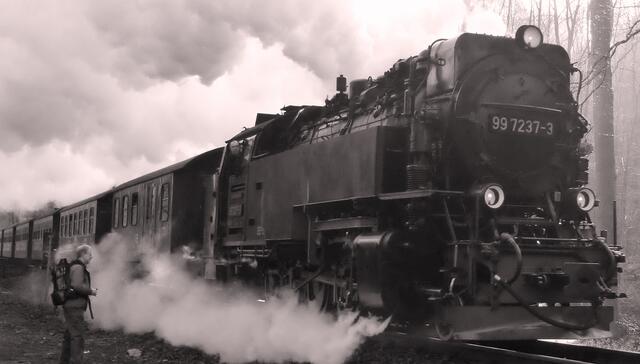 Auch Carl Wippo war davon betroffen. Er gab das Sattlerhandwerk auf und nahm eine Stelle bei der Eisenbahn an.