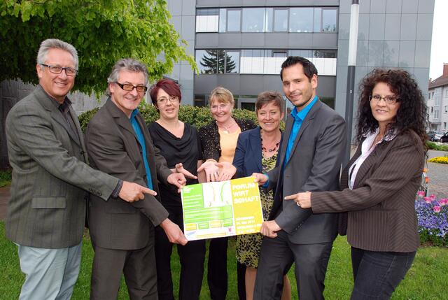 Das Team "Forum Wirtschaft" im Jahr 2014