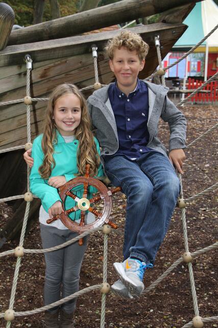 Kinderprinzenpaar Michelle I. und Niklas I.