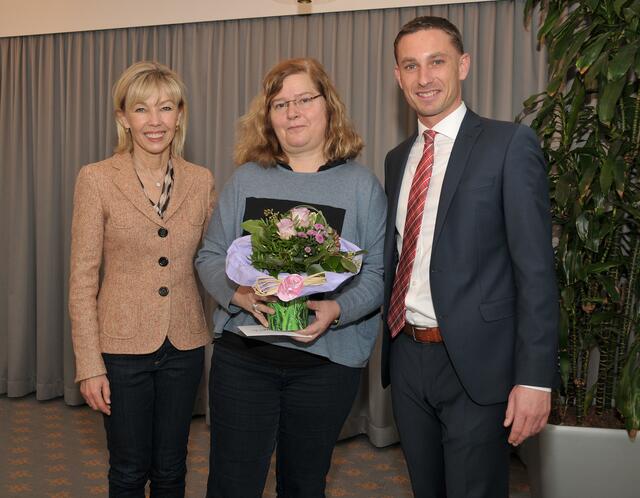 Danke für die Ratsarbeit: Gudrun Koch (Mitte) hatte nicht wieder kandidiert.
