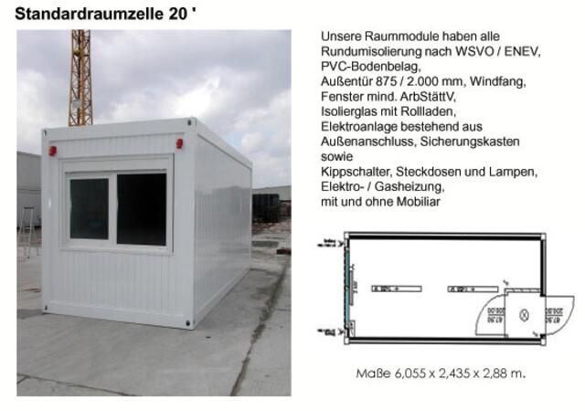 Stellplatz gesucht! Wer einen Standort kennt, wo Klaus sein Container stehen darf - möge sich bitte DRINGENDST bei maxbryan.de melden!