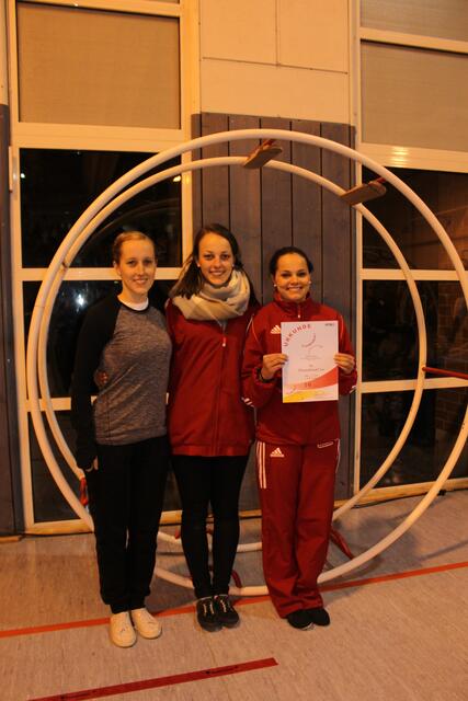 v.l.: Solveig Rühling, Hannah Rühling, Marie Pohlner