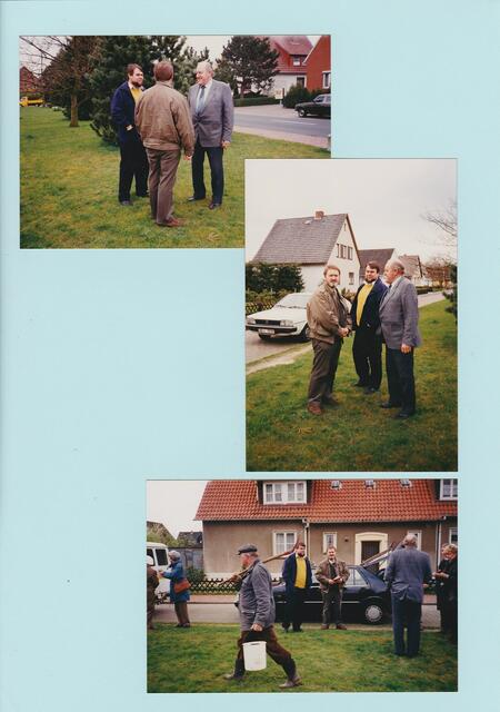 Pflanzung des BAKI-Baumes am 3. April 1990