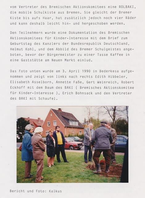 Erich K.H. Kalkus, Bericht vom 3. April 1990 (Seite 2)